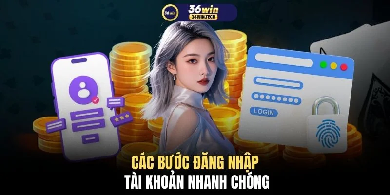 Các bước đăng nhập tài khoản nhanh chóng
